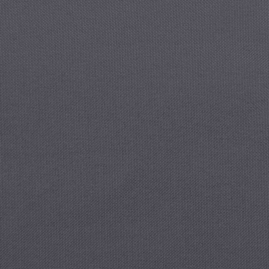 Sun Lounger Cushion Anthracite 200x50x3cm Oxford Fabric