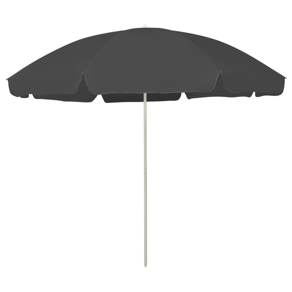 Beach Parasol Anthracite 300 cm