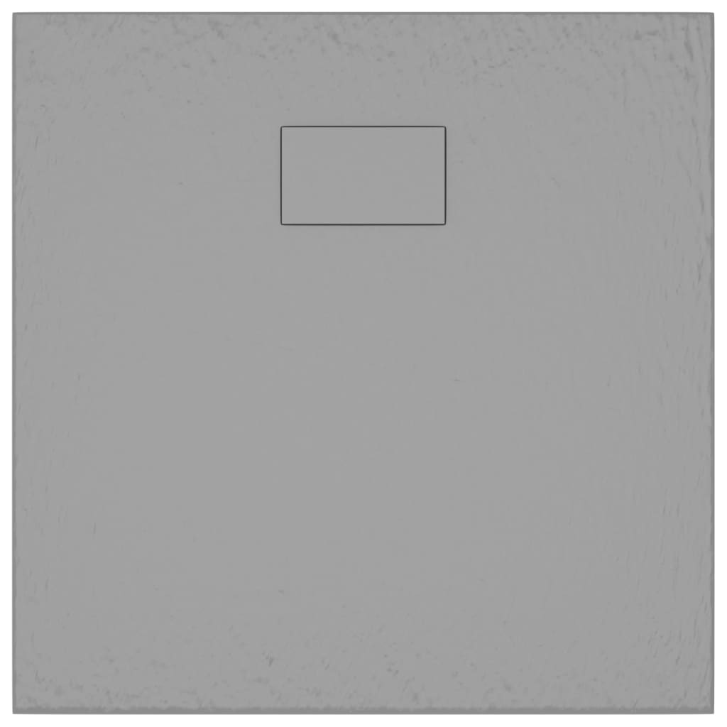 Shower Base Tray SMC Grey 90x90 cm
