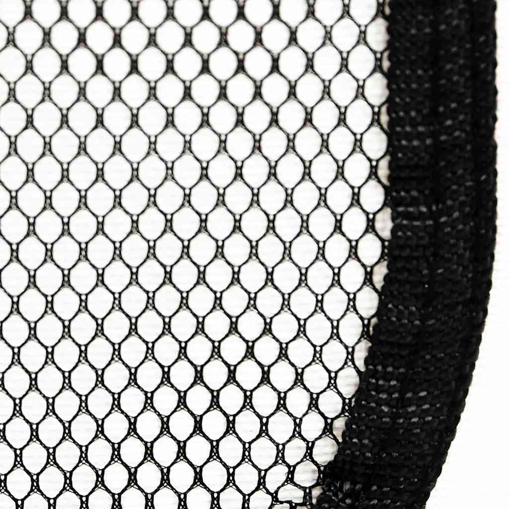 Foldable Dog Playpen with Carrying Bag Blue 110x110x58 cm