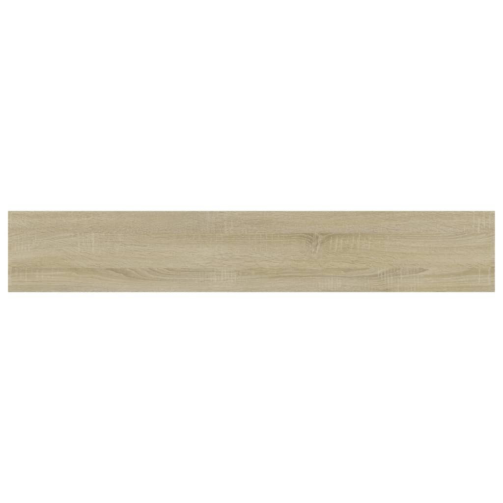 Bookshelf Boards 4 pcs Sonoma Oak 60x10x1.5 cm Engineered Wood