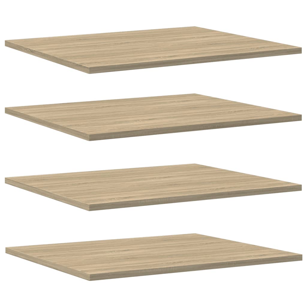 Bookshelf Boards 8 pcs Sonoma Oak 60x50x1.5 cm Engineered Wood