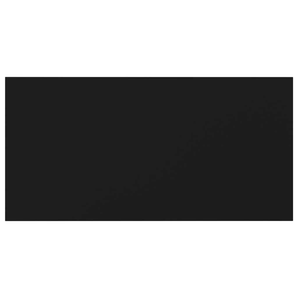 Bookshelf Boards 8 pcs Black 80x30x1.5 cm Engineered Wood