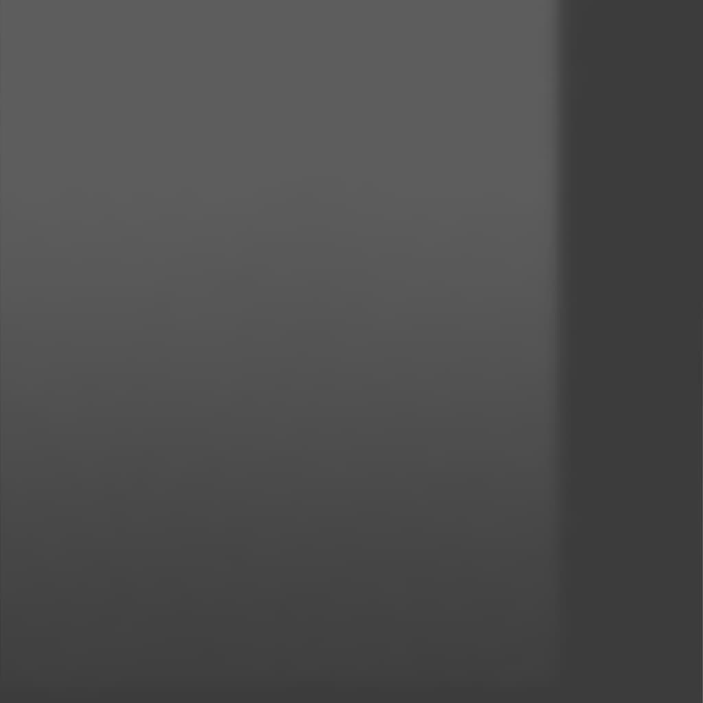 Bookshelf Boards 4 pcs High Gloss Grey 80x30x1.5 cm Engineered Wood