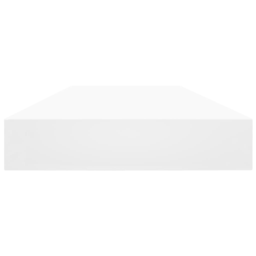 Bookshelf Boards 4 pcs White 100x10x1.5 cm Engineered Wood