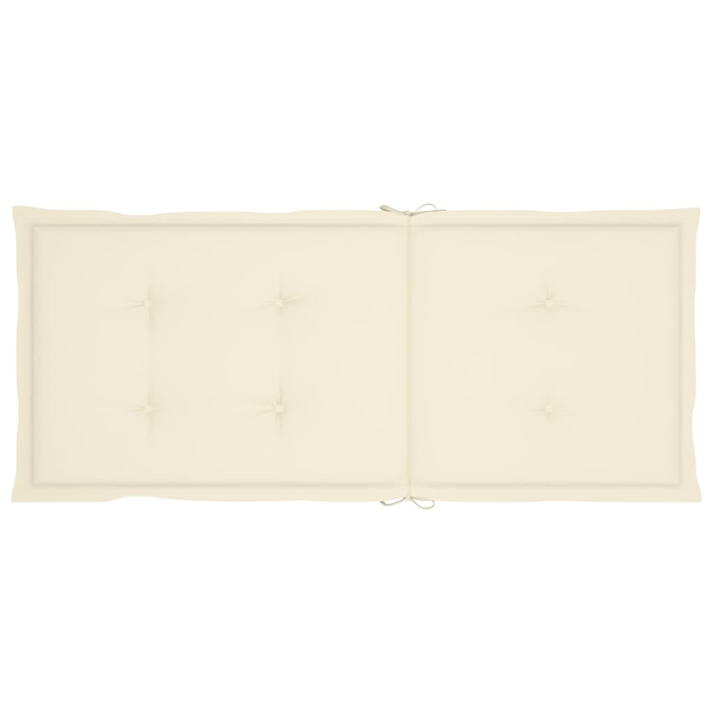 Garden Reclining Chairs 6 pcs with Cushions Solid Acacia Wood