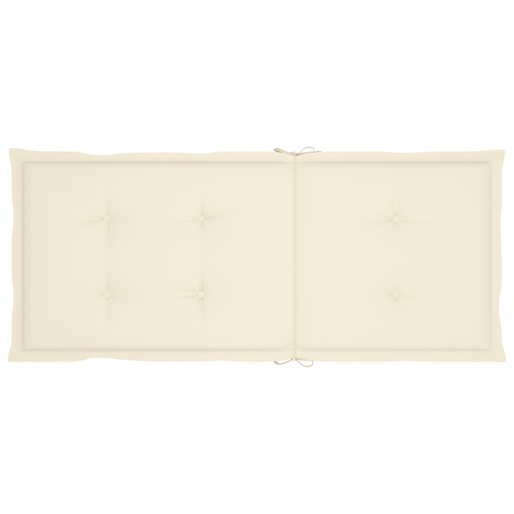 Garden Reclining Chairs 4 pcs with Cushions Solid Wood Acacia