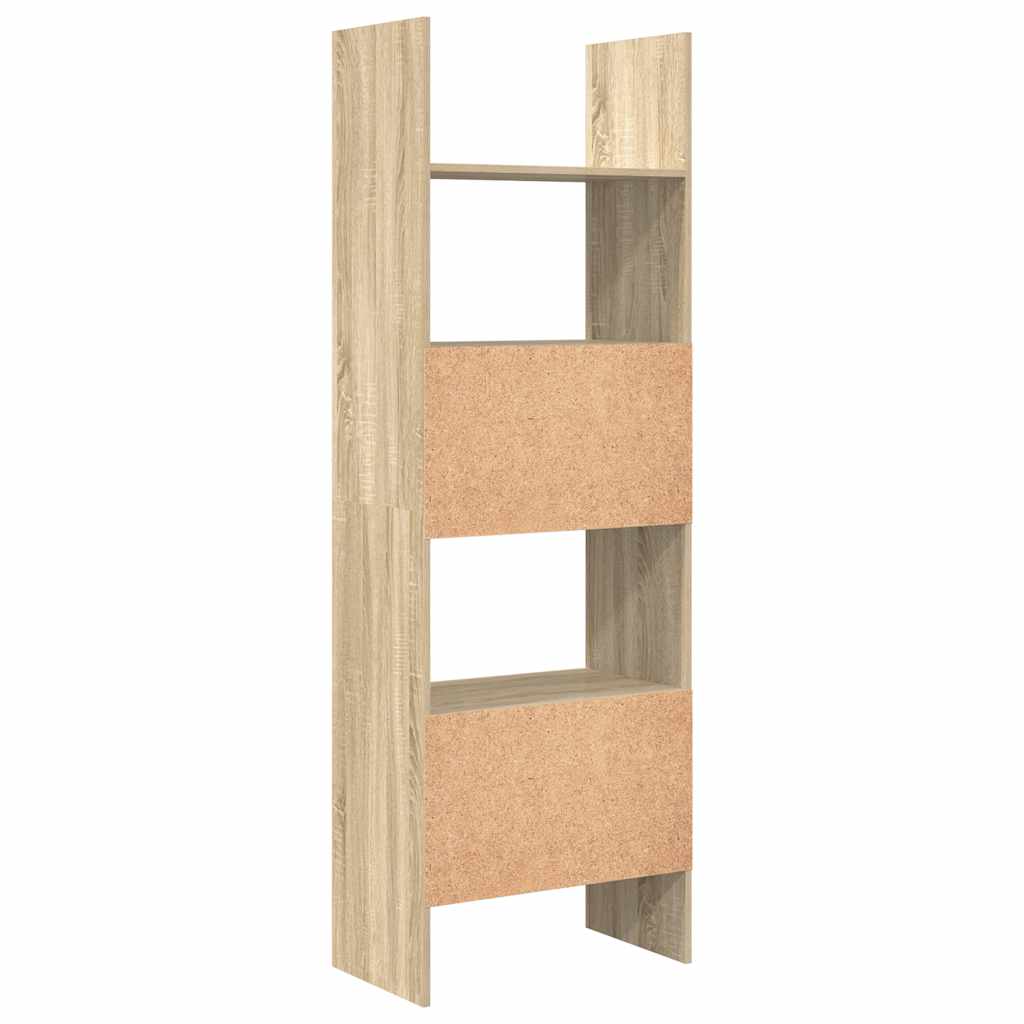 Book Cabinet Sonoma Oak 60x35x180 cm Engineered Wood
