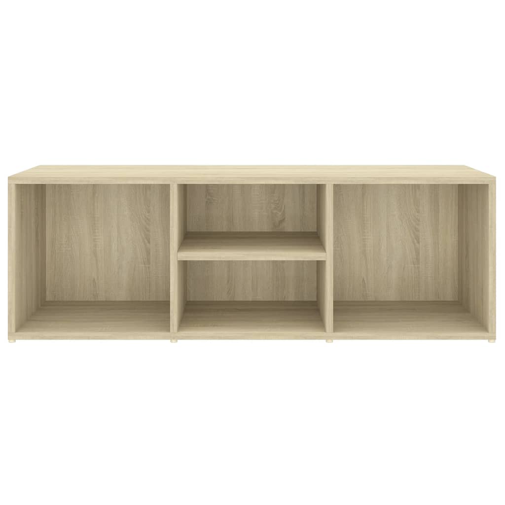 Shoe Storage Bench Sonoma Oak 105x35x35 cm Engineered Wood