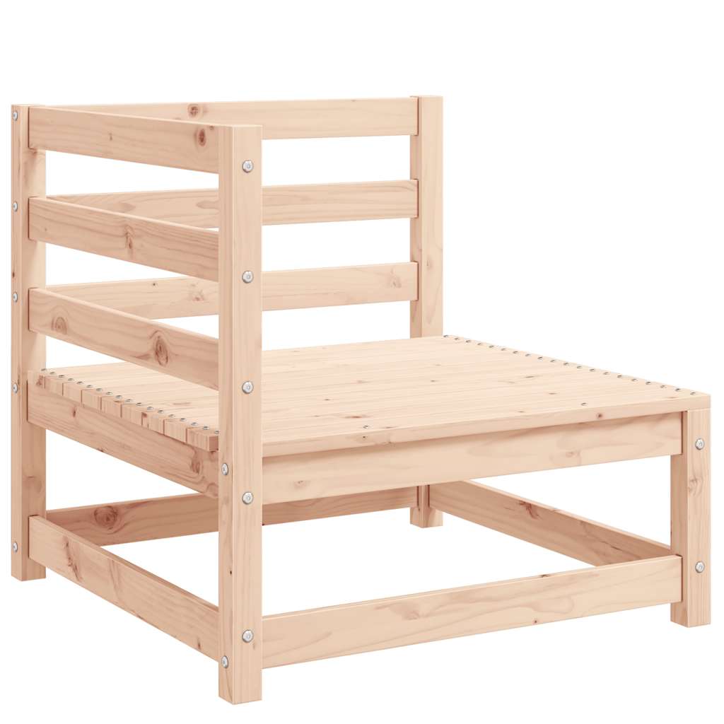 2 Piece Garden Lounge Set Solid Pinewood
