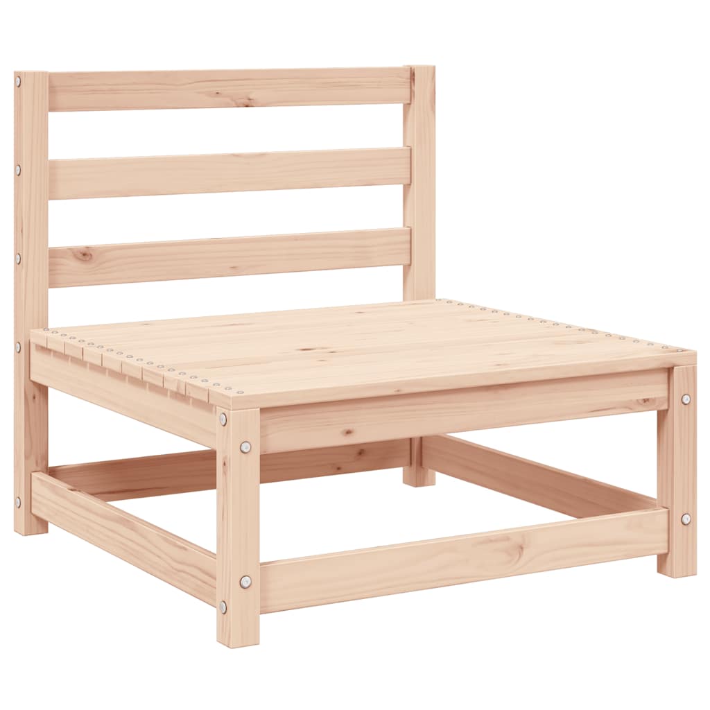2 Piece Garden Lounge Set Solid Pinewood