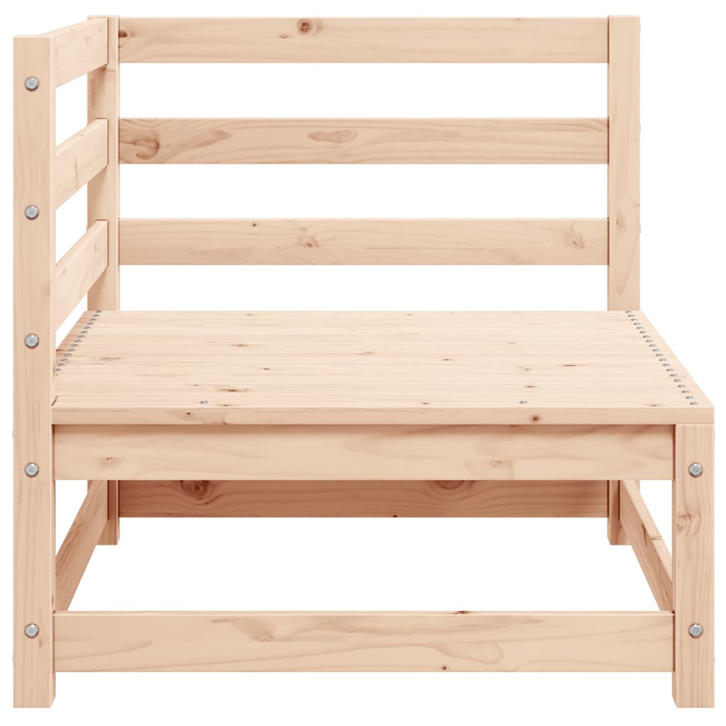2 Piece Garden Lounge Set Solid Pinewood