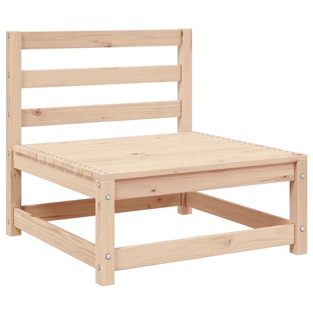 2 Piece Garden Lounge Set Solid Pinewood