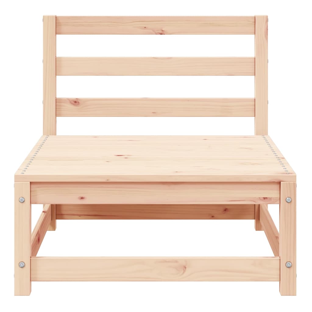 2 Piece Garden Lounge Set Solid Pinewood