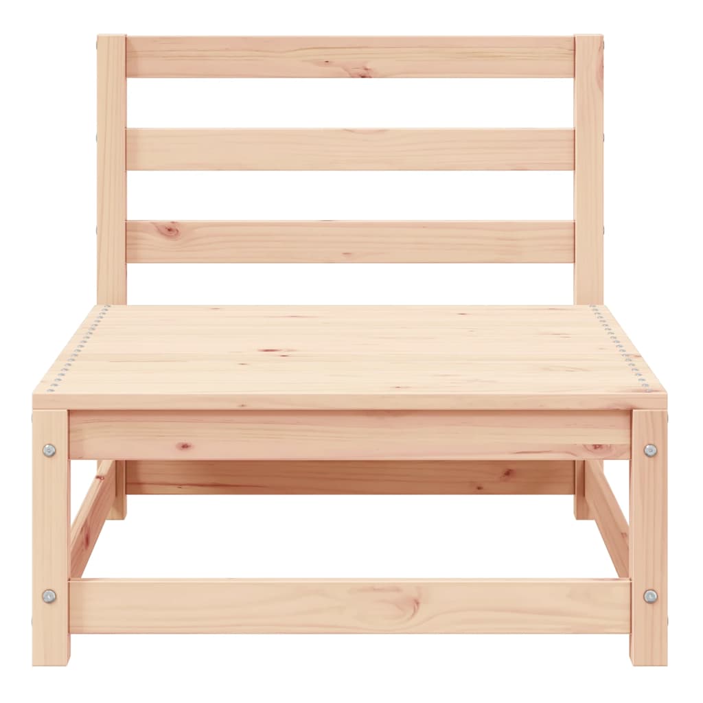 3 Piece Garden Lounge Set Solid Pinewood