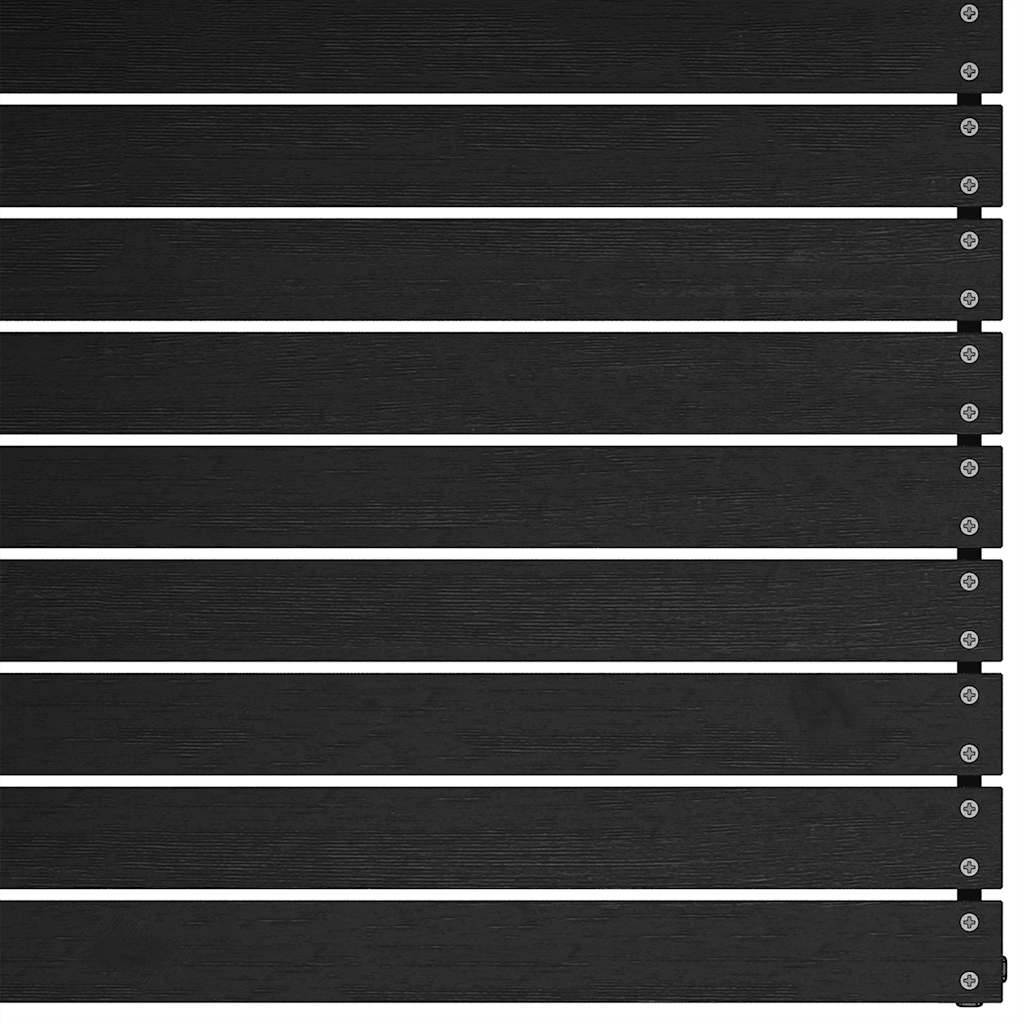 Garden Corner Sofa with Anthracite Cushions Solid Pinewood