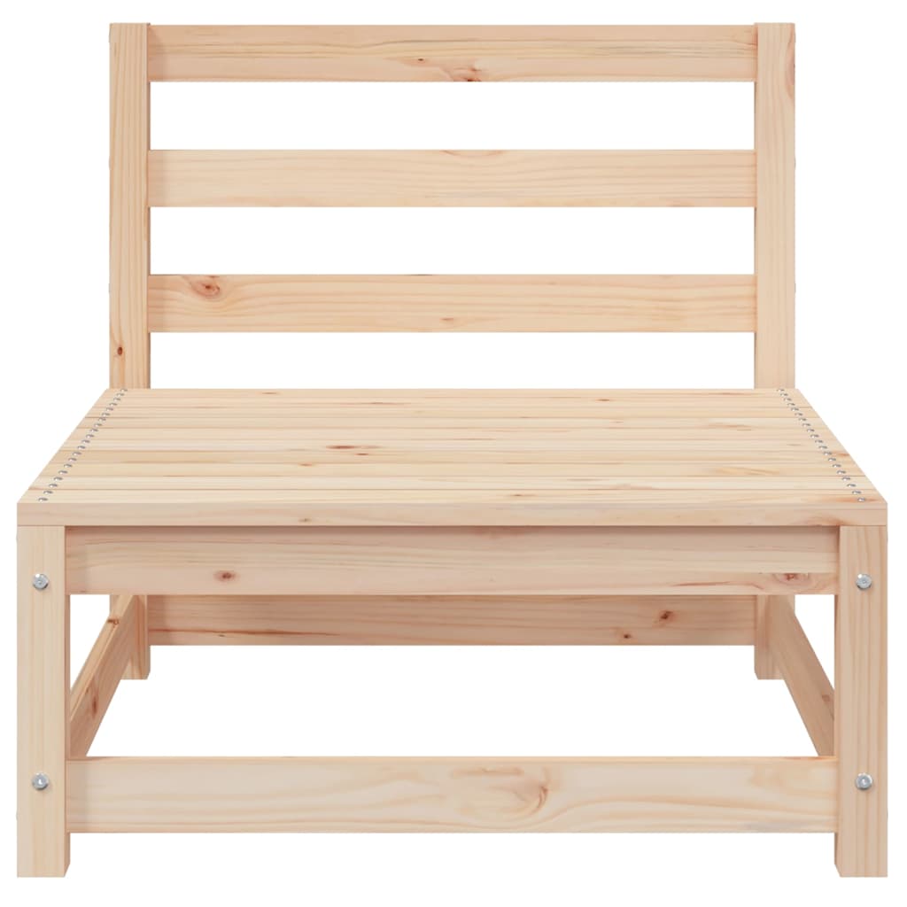 2 Piece Garden Lounge Set with Cushions Solid Pinewood