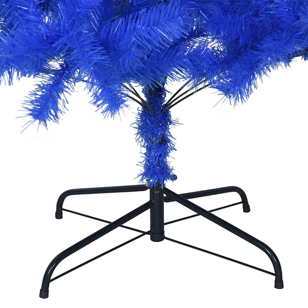 Artificial Christmas Tree with Stand Blue 240 cm PVC
