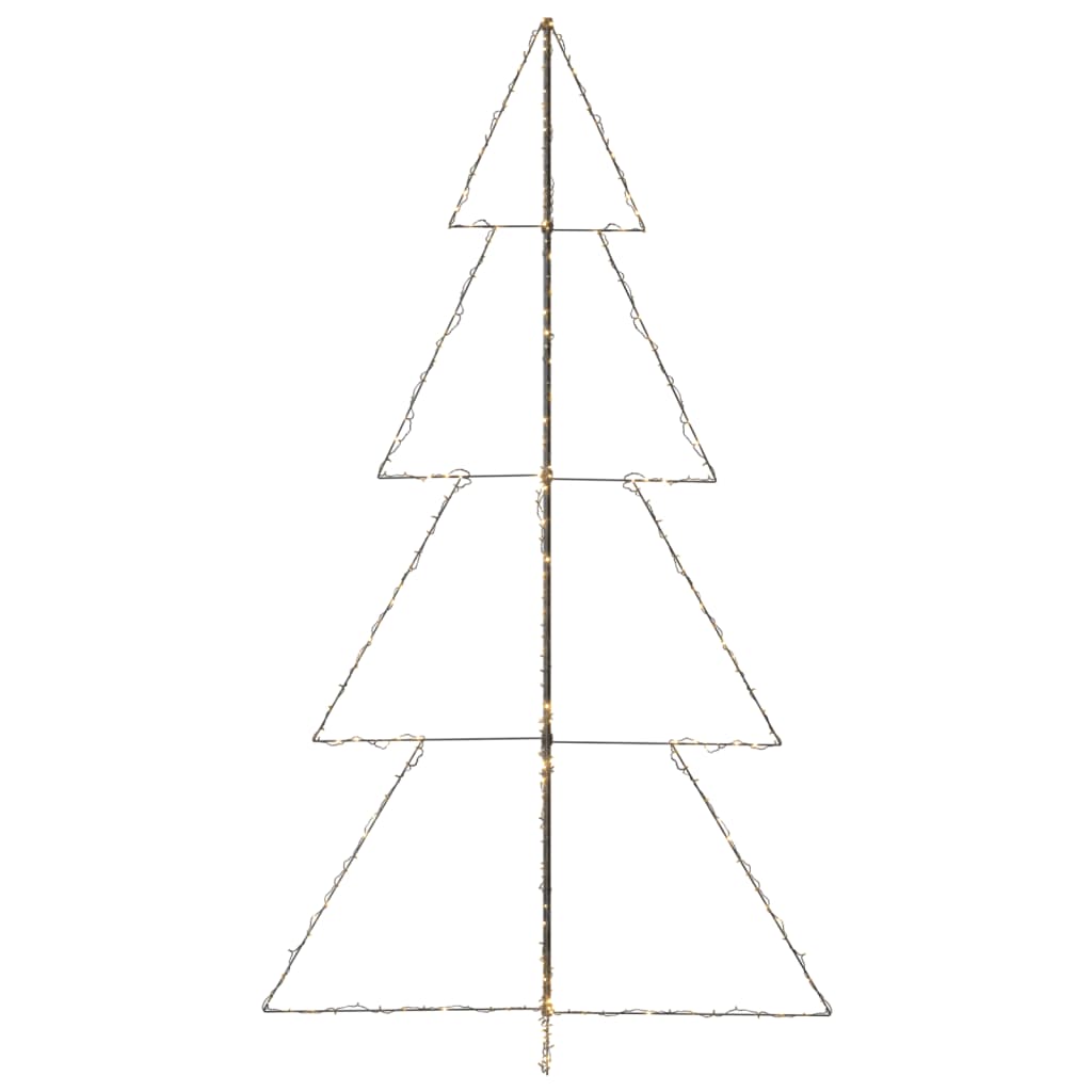 Christmas Cone Tree 360 LEDs Indoor and Outdoor 143x250 cm