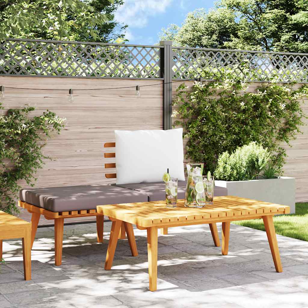 3 Piece Garden Lounge Set with Cushions Solid Acacia Wood
