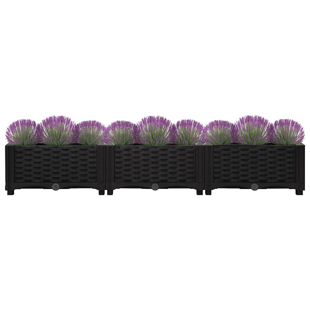 Raised Bed 120x40x23 cm Polypropylene