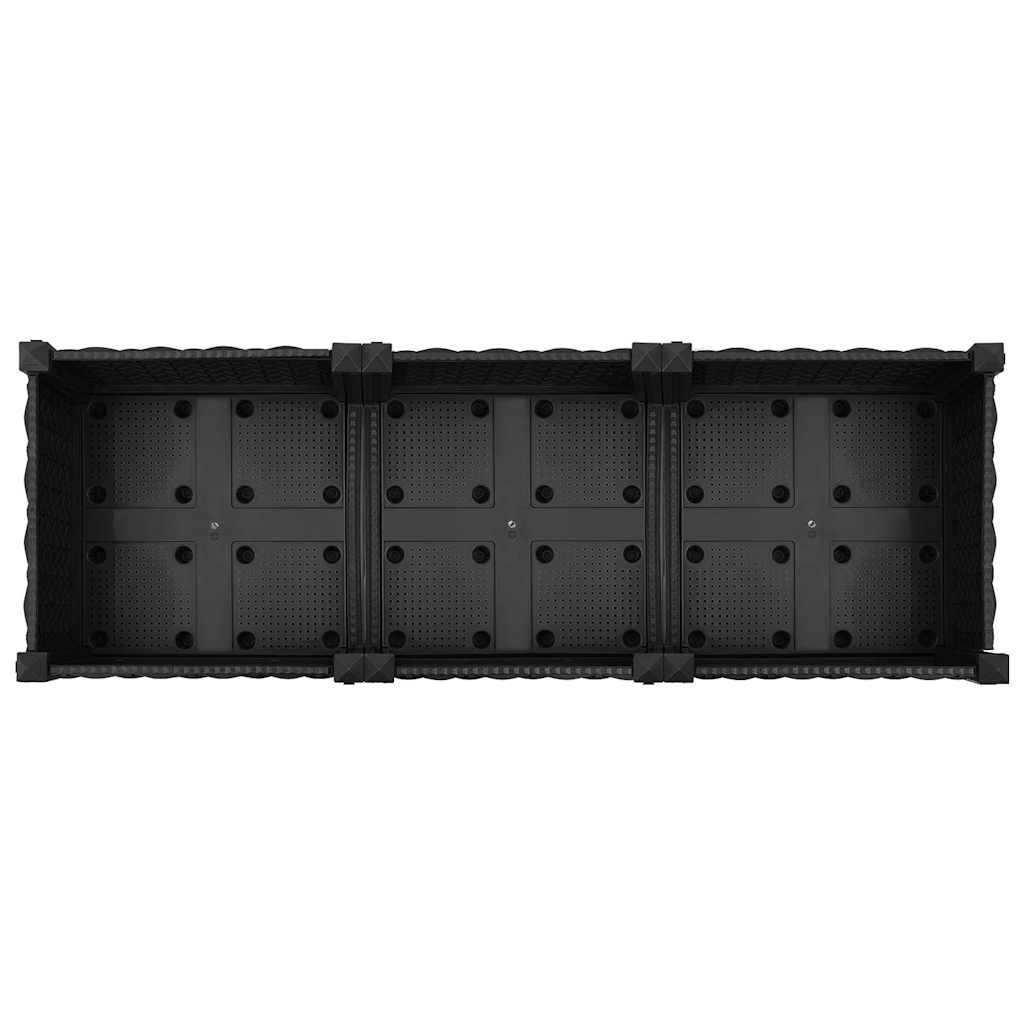 Raised Bed 120x40x23 cm Polypropylene