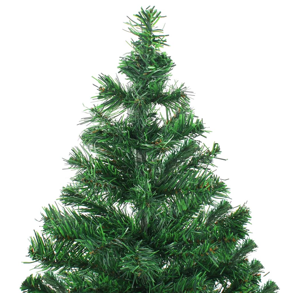 Artificial Pre-lit Christmas Tree with Stand 120 cm 230 Branches