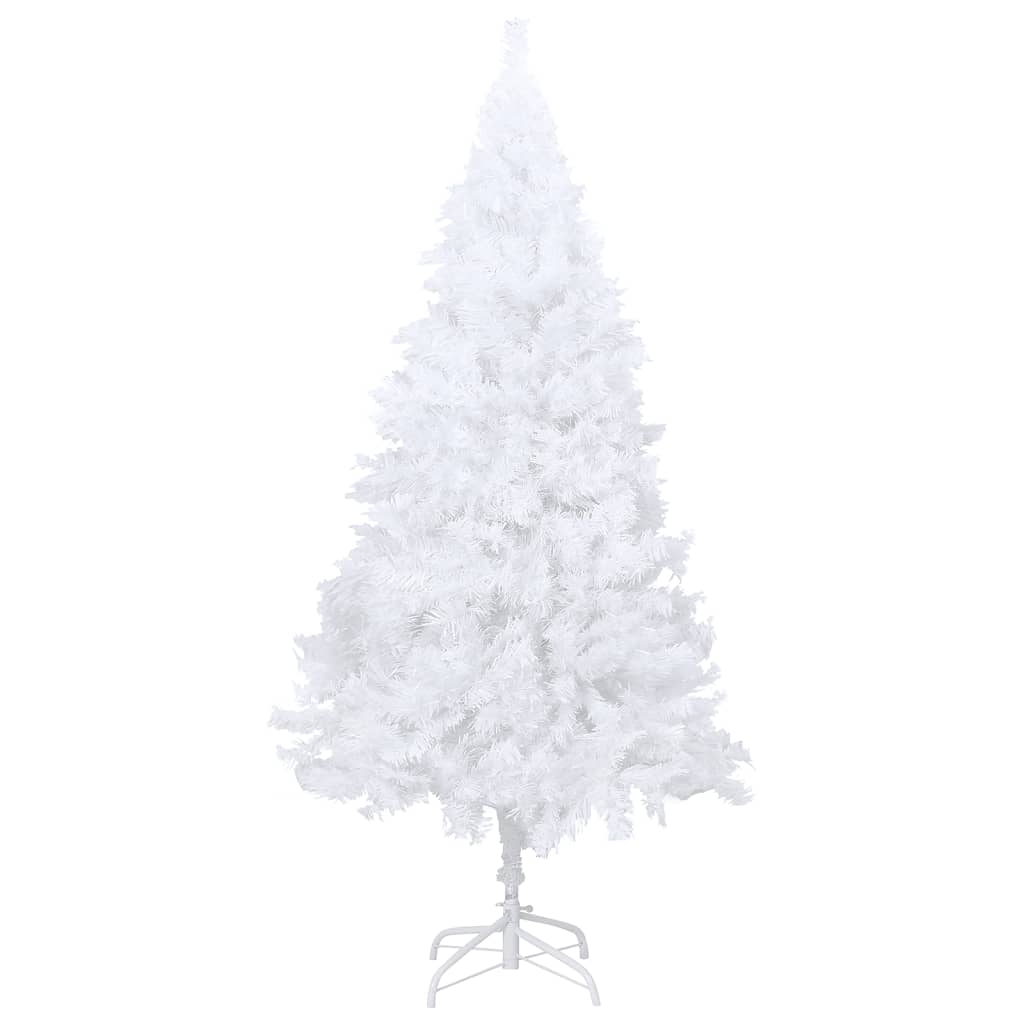 Artificial Pre-lit Christmas Tree with Thick Branches White 120 cm