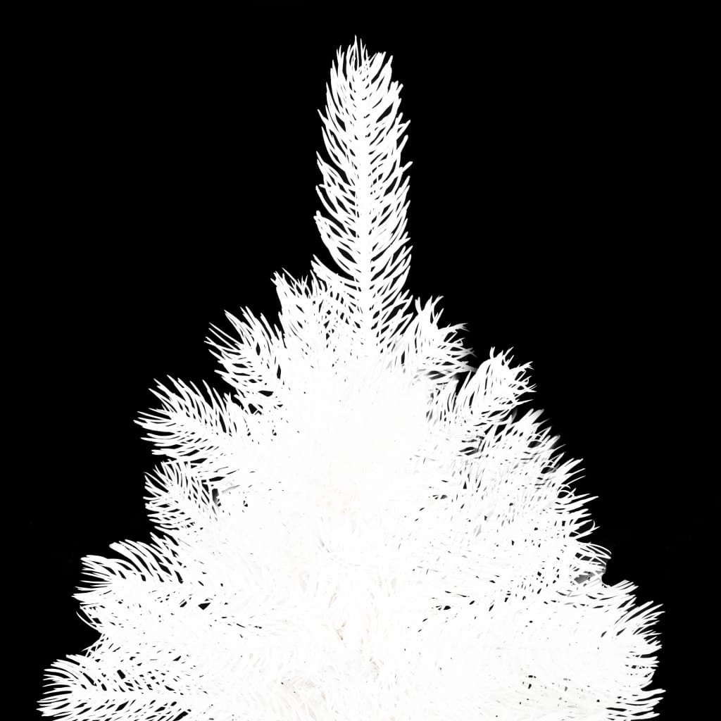 Artificial Pre-lit Christmas Tree White 150 cm