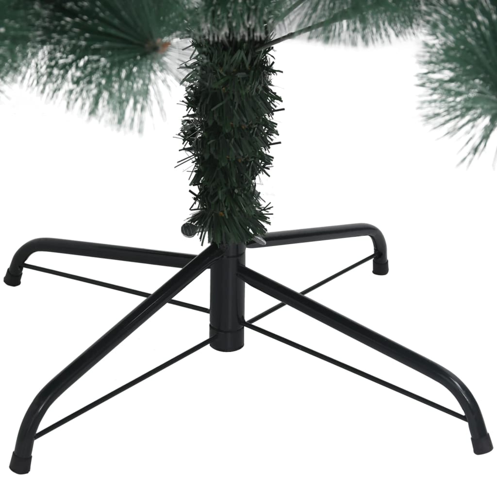 Artificial Pre-lit Christmas Tree with Stand Green 150 cm PET