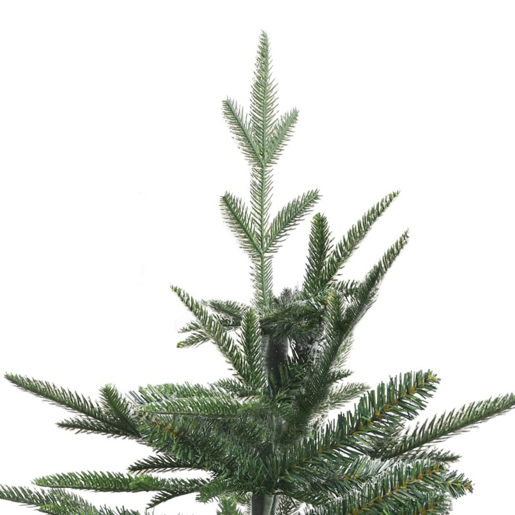 Artificial Pre-lit Christmas Tree Green 180 cm PVC&PE