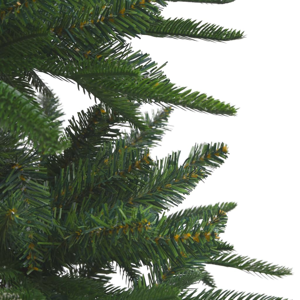 Artificial Pre-lit Christmas Tree Green 180 cm PVC&PE