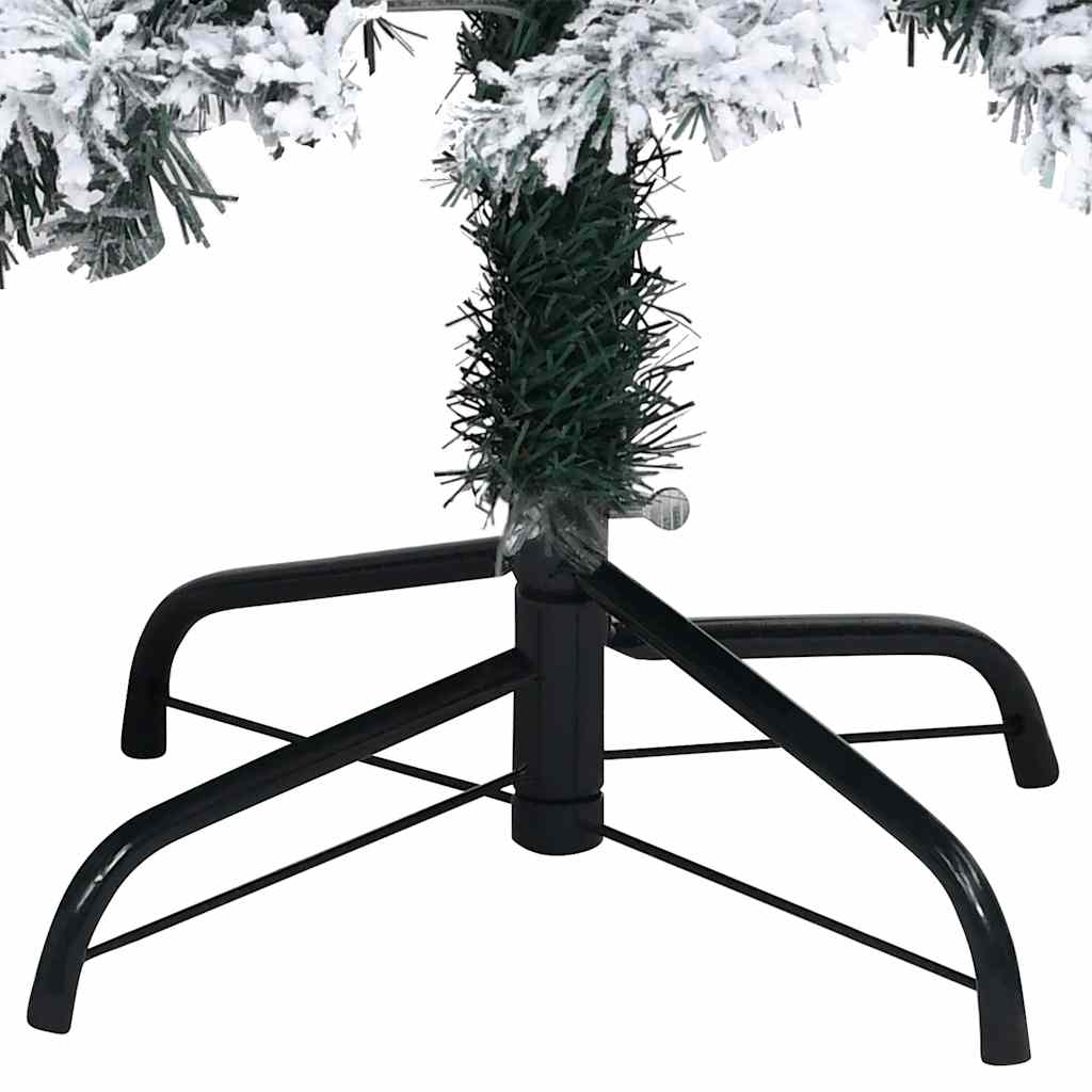 Artificial Pre-lit Christmas Tree with Ball Set Green 240 cm PVC