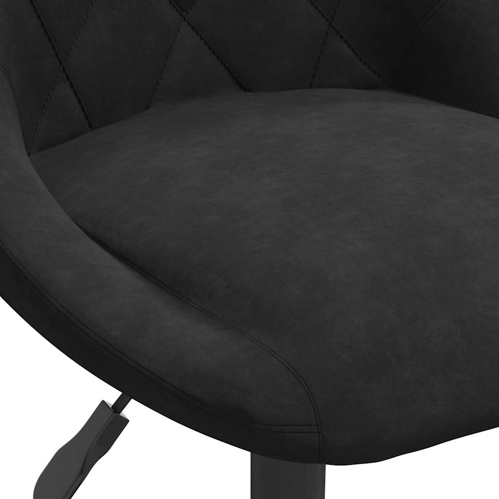 Bar Stool Black Velvet