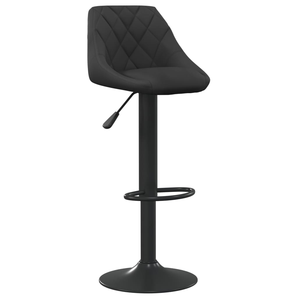 Bar Stool Black Velvet
