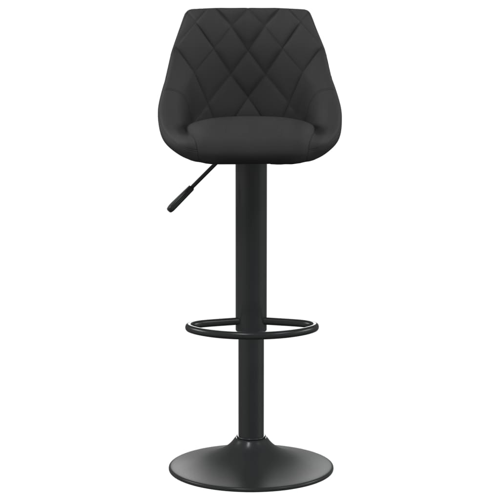 Bar Stool Black Velvet