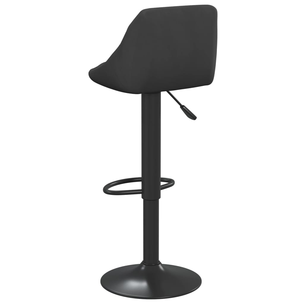 Bar Stool Black Velvet