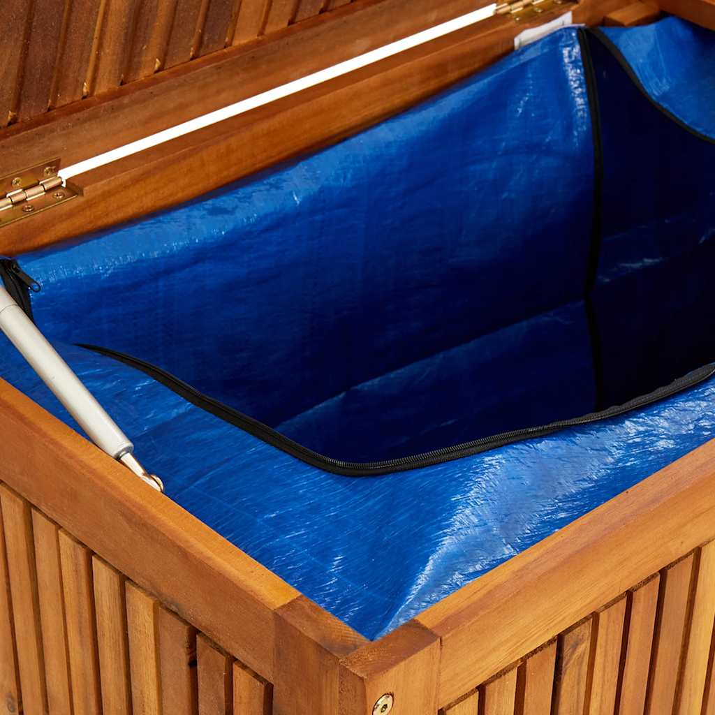 Garden Storage Box 200x50x58 cm Solid Wood Acacia