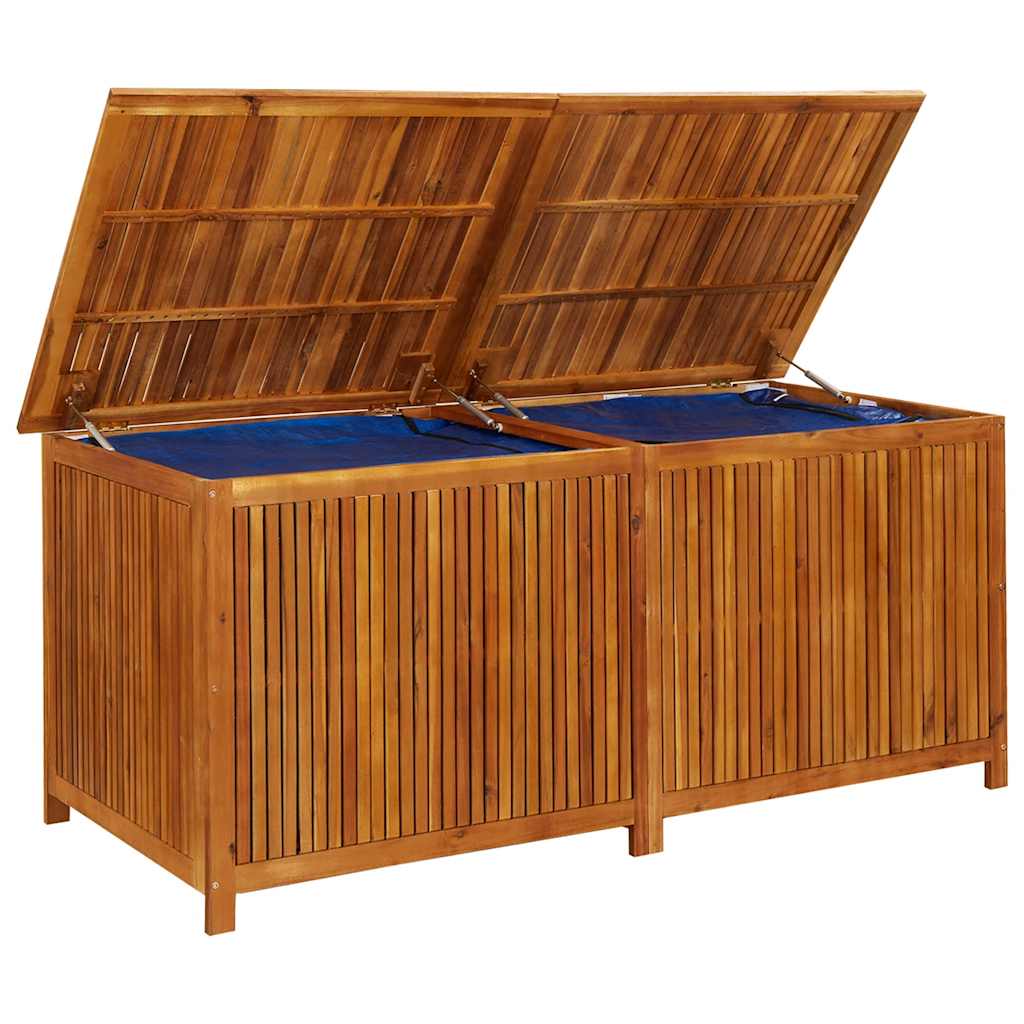 Garden Storage Box 175x80x75 cm Solid Wood Acacia