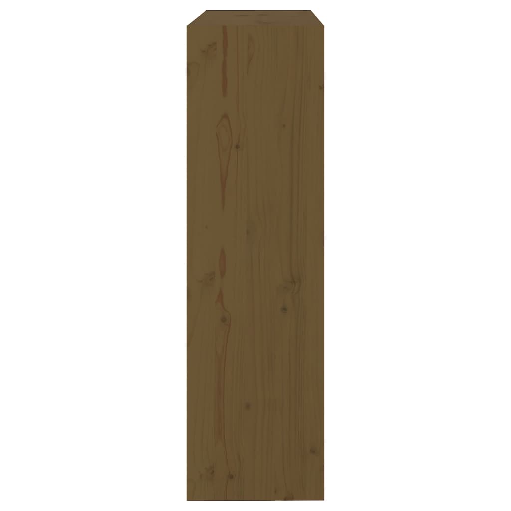 Book Cabinet/Room Divider Honey Brown 80x30x103.5 cm Wood Pine