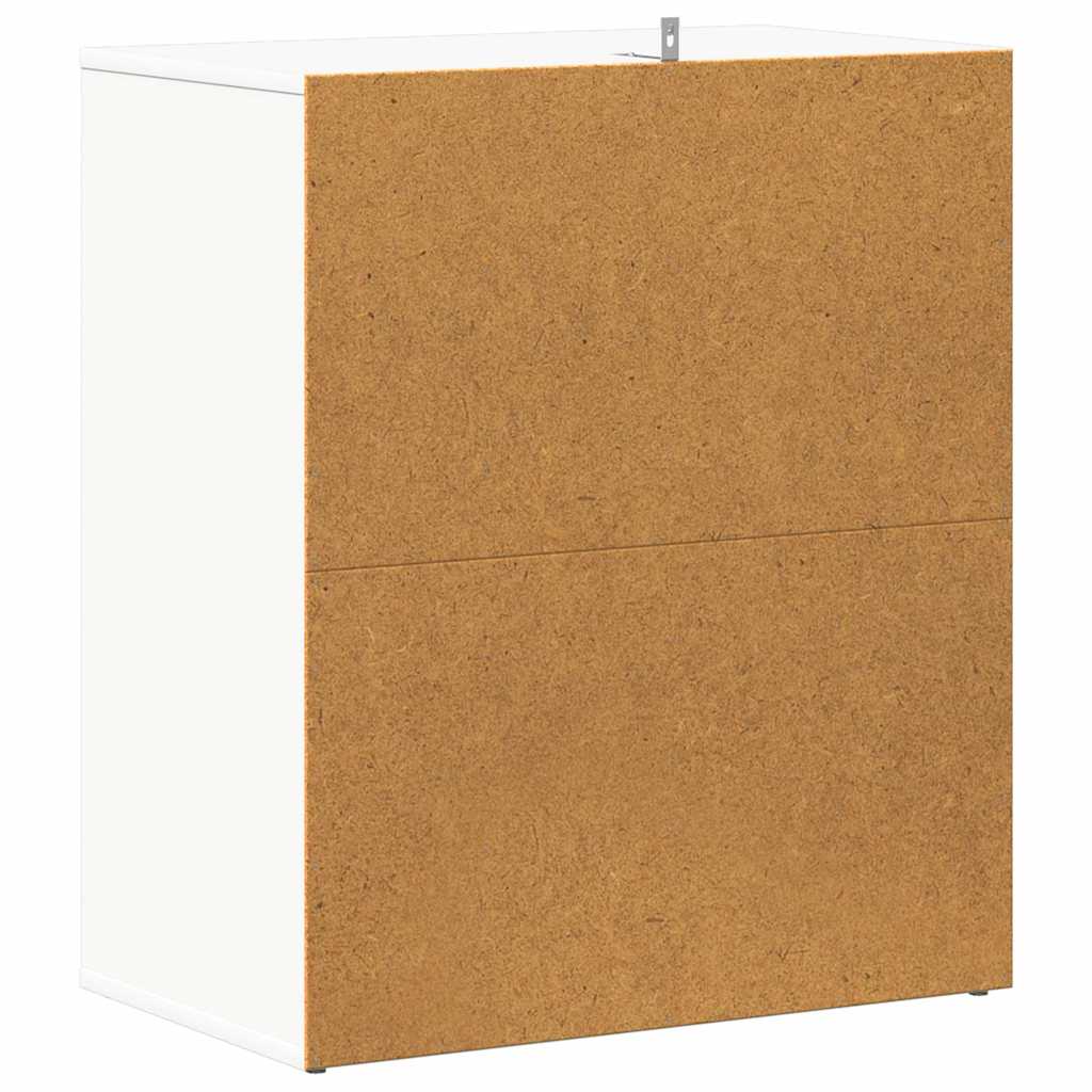 Shoe Cabinet White 60x35x70 cm Engineered Wood