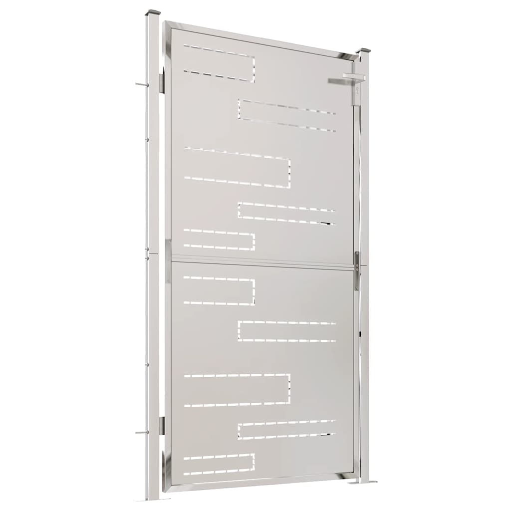 Garden Gate 100x175 cm Stainless Steel