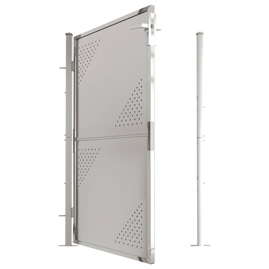 Garden Gate 100x145 cm Stainless Steel