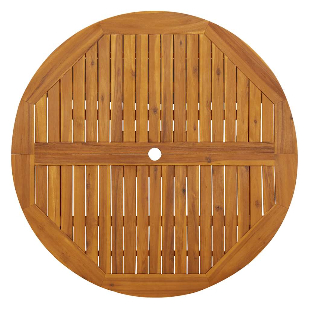 Folding Garden Table 110 cm Solid Acacia Wood
