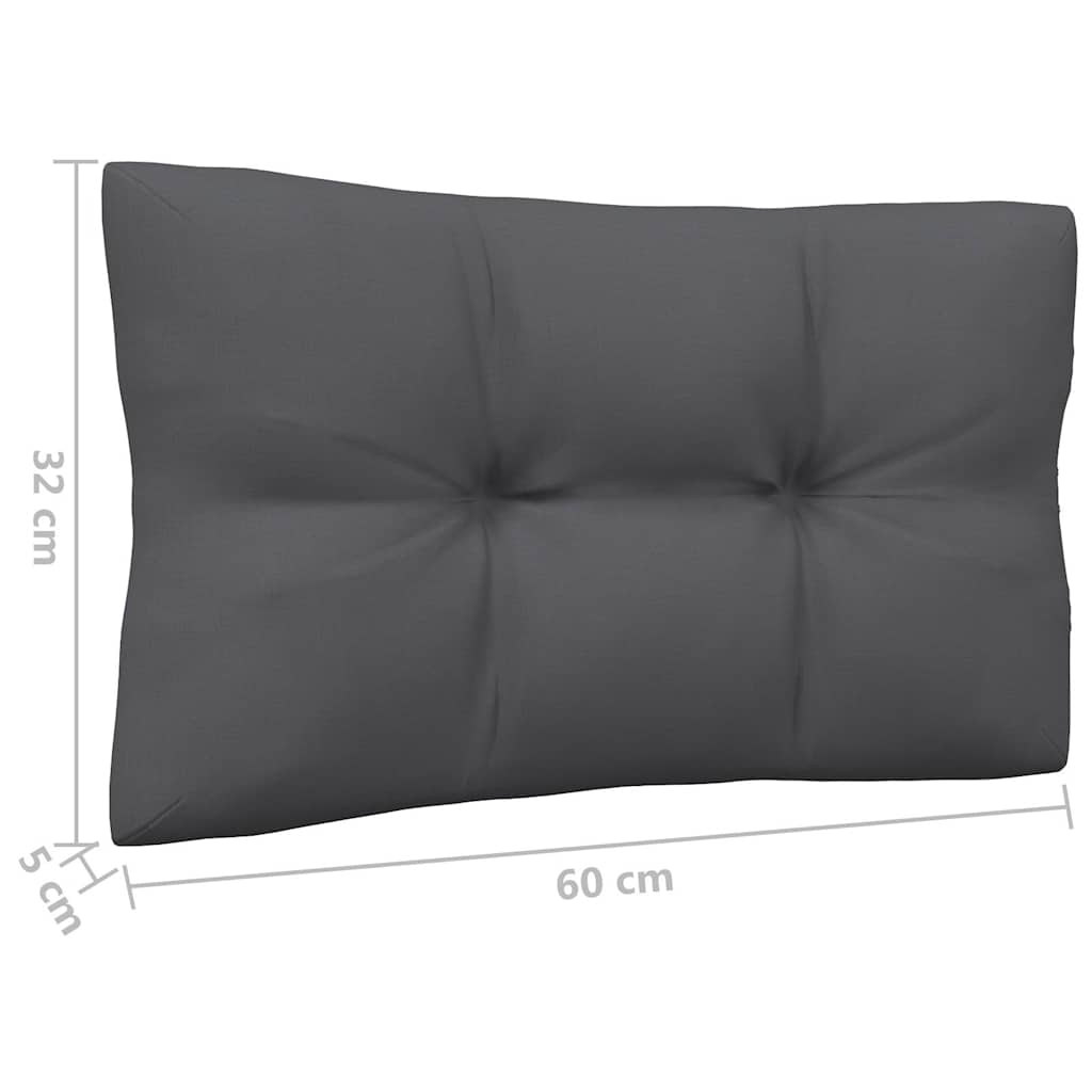 Garden Corner Sofa with Cushions Black Solid Pinewood