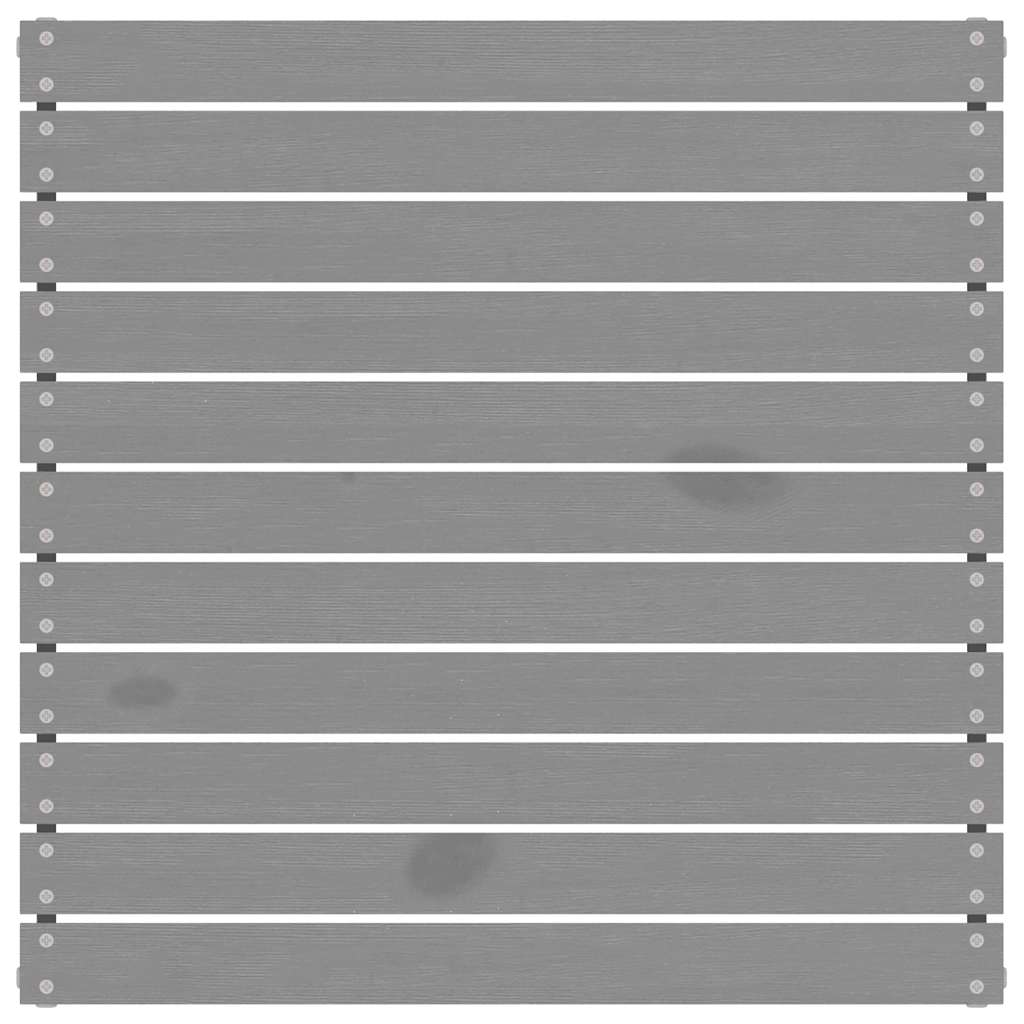 3 Piece Garden Lounge Set with Cushions Grey Solid Pinewood