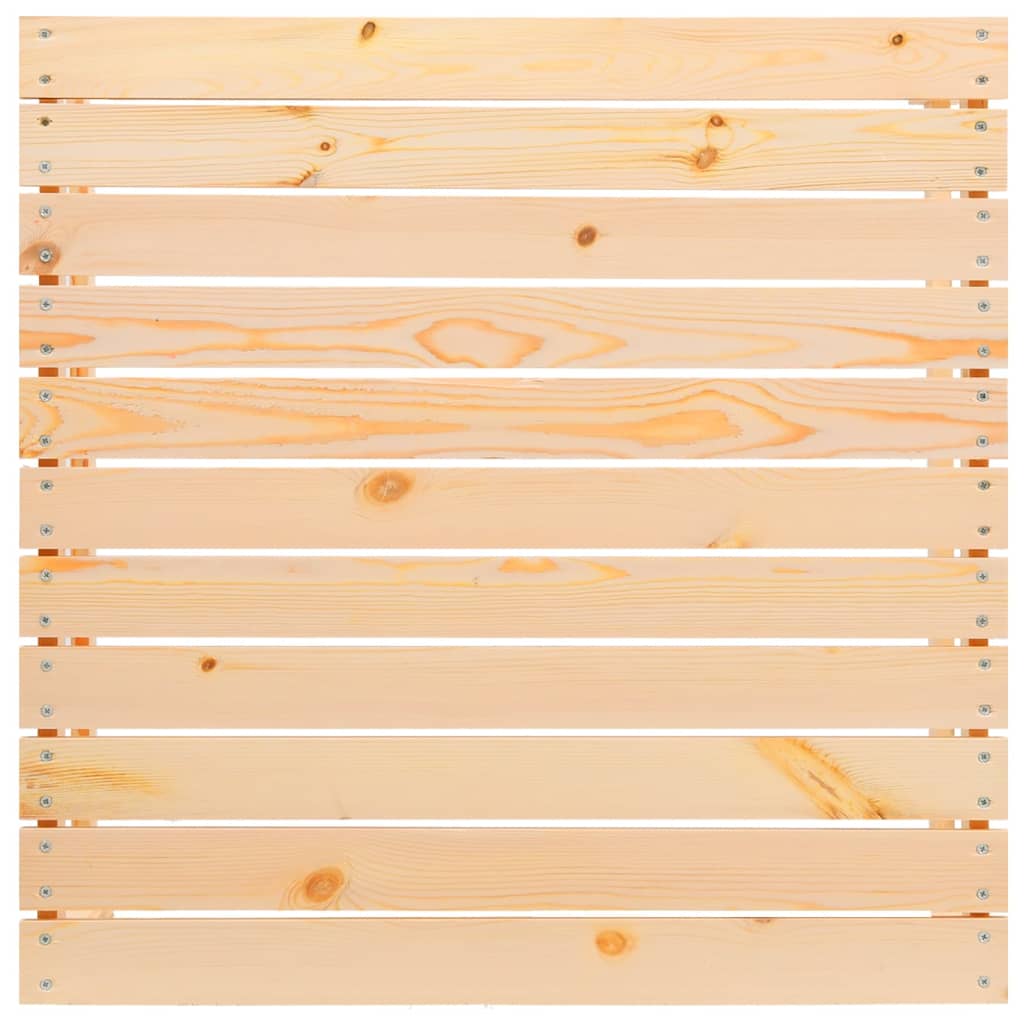 3 Piece Garden Lounge Set Solid Wood Pine