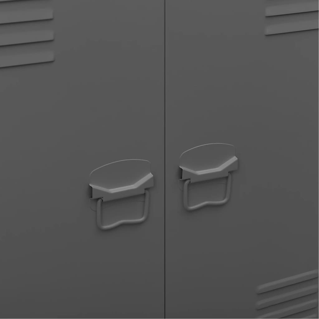 Industrial Storage Chest Anthracite 90x40x100 cm Steel