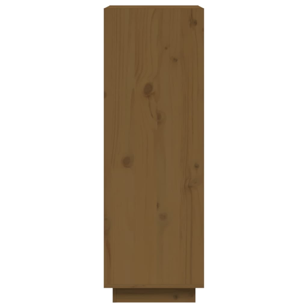 Book Cabinet/Room Divider Honey Brown 60x35x103 cm Solid Wood Pine