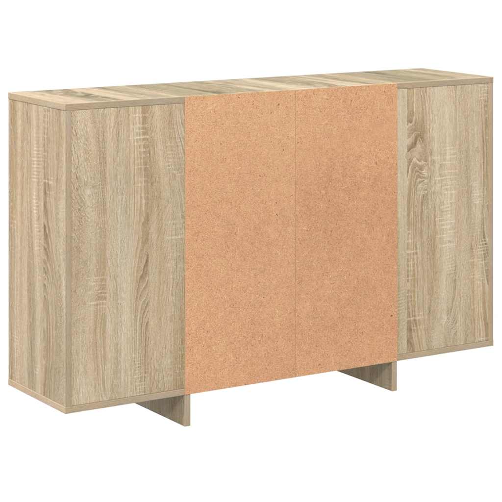 Sideboard Sonoma Oak 120x30x75 cm Engineered Wood